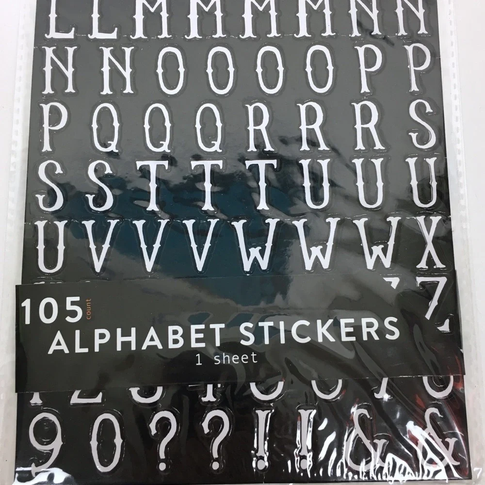 Target halloween alphabet